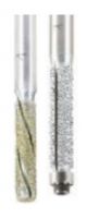 Фреза насадная сверлильная и шлифовка среднее зерно алмаз D6,3 для мокрой обработки стекла WPW GLMZ630/126