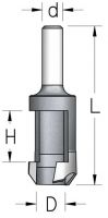 Сверло для изготовления пробок D16 хвостовик 10 WPW MN16007