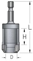 Сверло для изготовления пробок D10 хвостовик HEX1/4 WPW MNS1004
