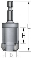Сверло для изготовления пробок D9,5 хвостовик HEX1/4 WPW MNS0954